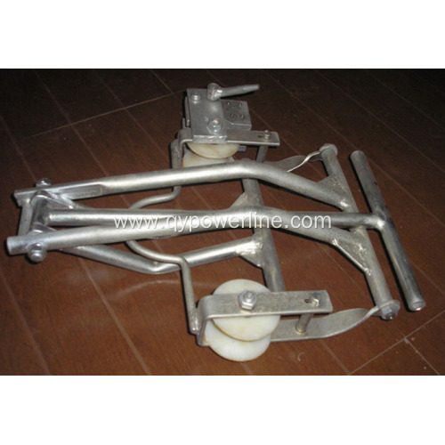 Single Conductor lineman spacer buggy